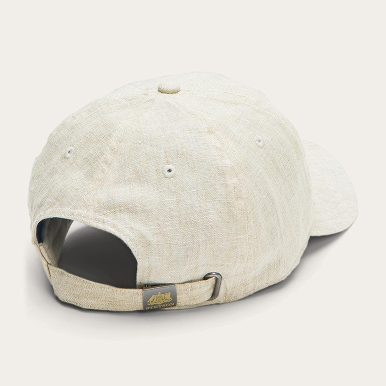 Men/Women Caps & Truckers Stetson Linen Baseball Cap Beige