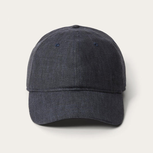 Men/Women Caps & Truckers Stetson Linen Baseball Cap Dark Grey