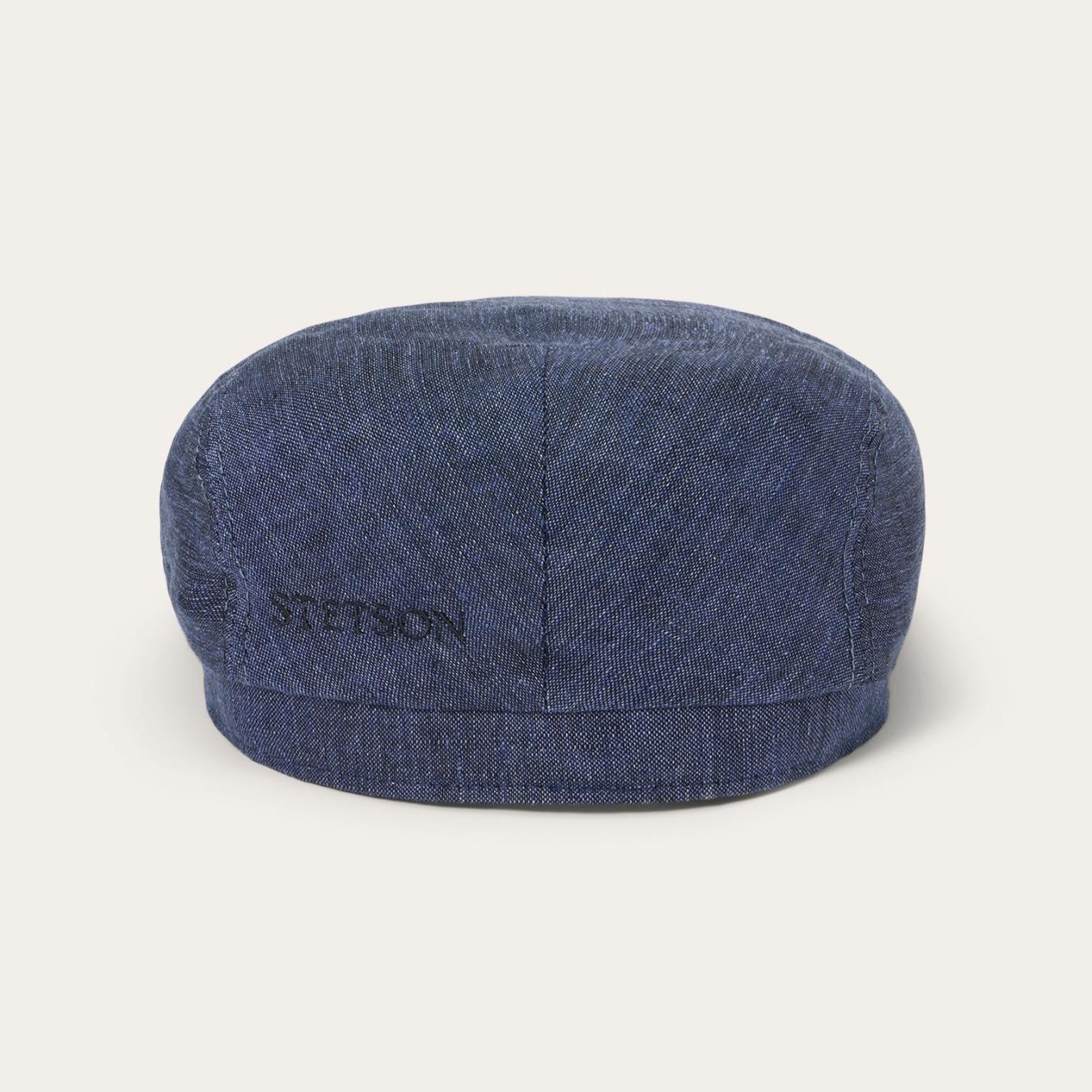 Men/Women Caps & Truckers Stetson Linen Driver Cap Blue