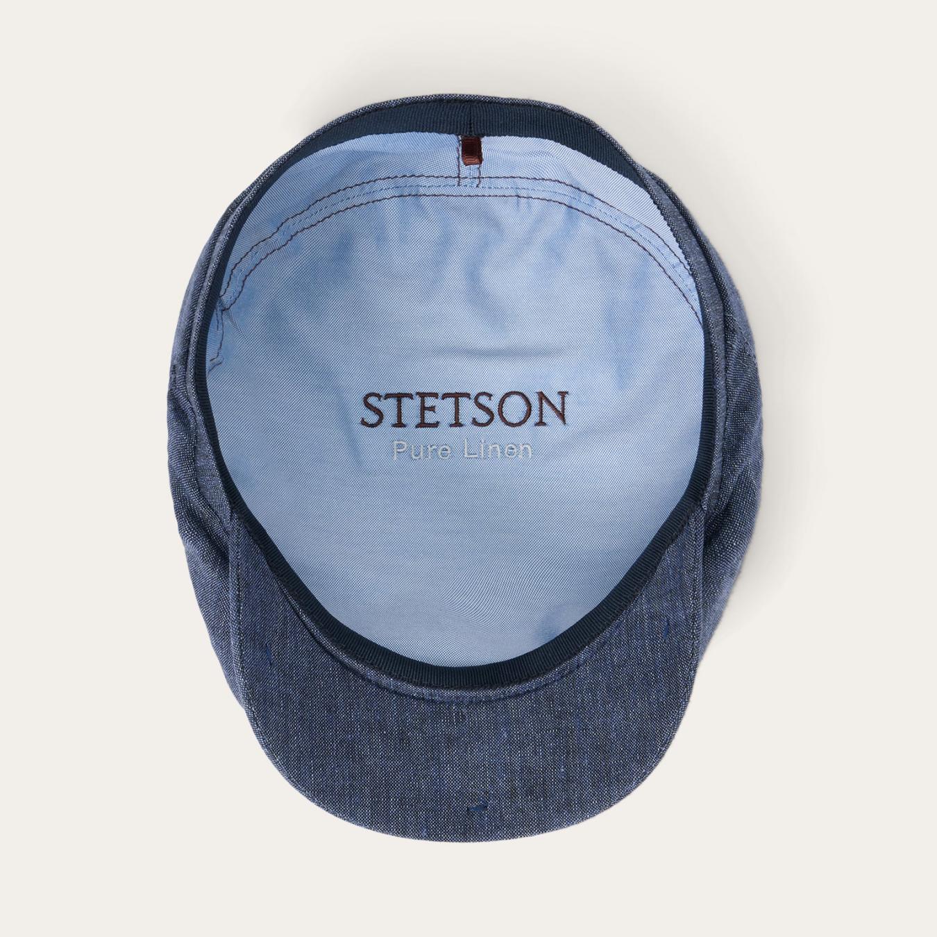 Men/Women Caps & Truckers Stetson Linen Driver Cap Blue