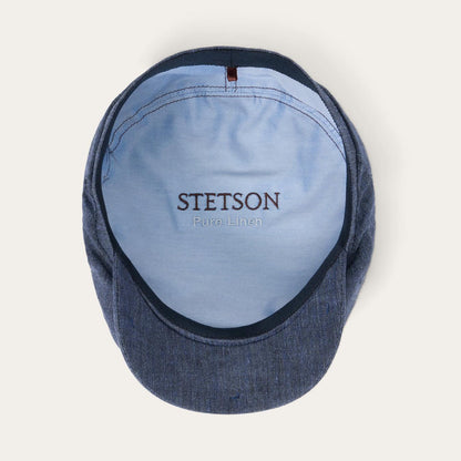 Men/Women Caps & Truckers Stetson Linen Driver Cap Blue