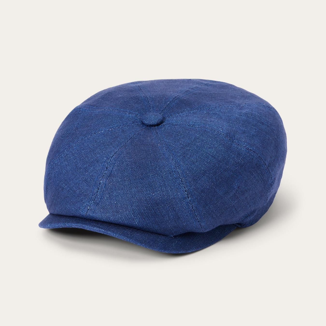 Men/Women Caps & Truckers Stetson Linen Hatteras Cap Navy