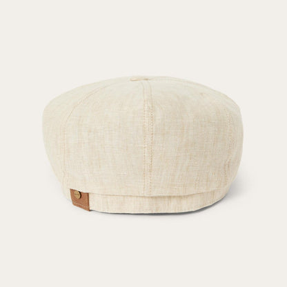 Men/Women Caps & Truckers Stetson Linen Hatteras Newsboy Beige