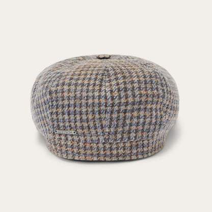 Men/Women Caps & Truckers Stetson Linen/Cotton Houndstooth Hatteras Multicolor Houndstooth