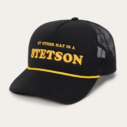 Men/Women Caps & Truckers Stetson My Other Hat Is A Stetson Trucker Cap Black