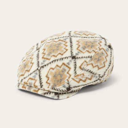 Men/Women Caps & Truckers Stetson Navajo Jersey Driver Cap Off White / Beige