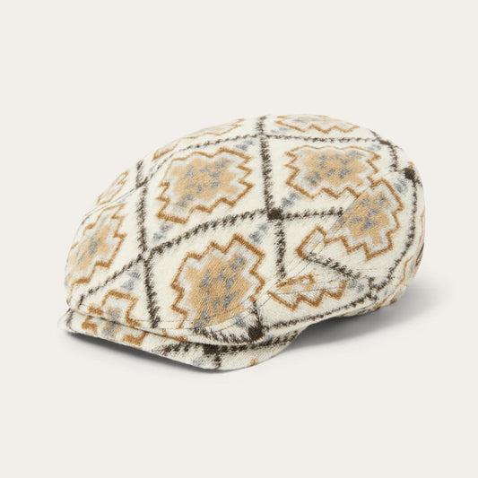 Men/Women Caps & Truckers Stetson Navajo Jersey Driver Cap Off White / Beige