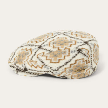 Men/Women Caps & Truckers Stetson Navajo Jersey Driver Cap Off White / Beige