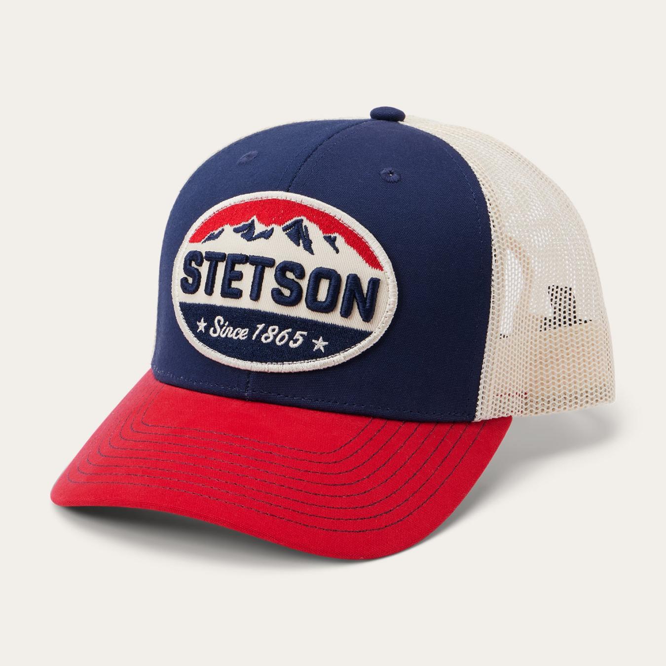 Men/Women Caps & Truckers Stetson Navy Americana Trucker Cap Navy