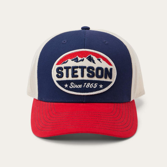 Men/Women Caps & Truckers Stetson Navy Americana Trucker Cap Navy