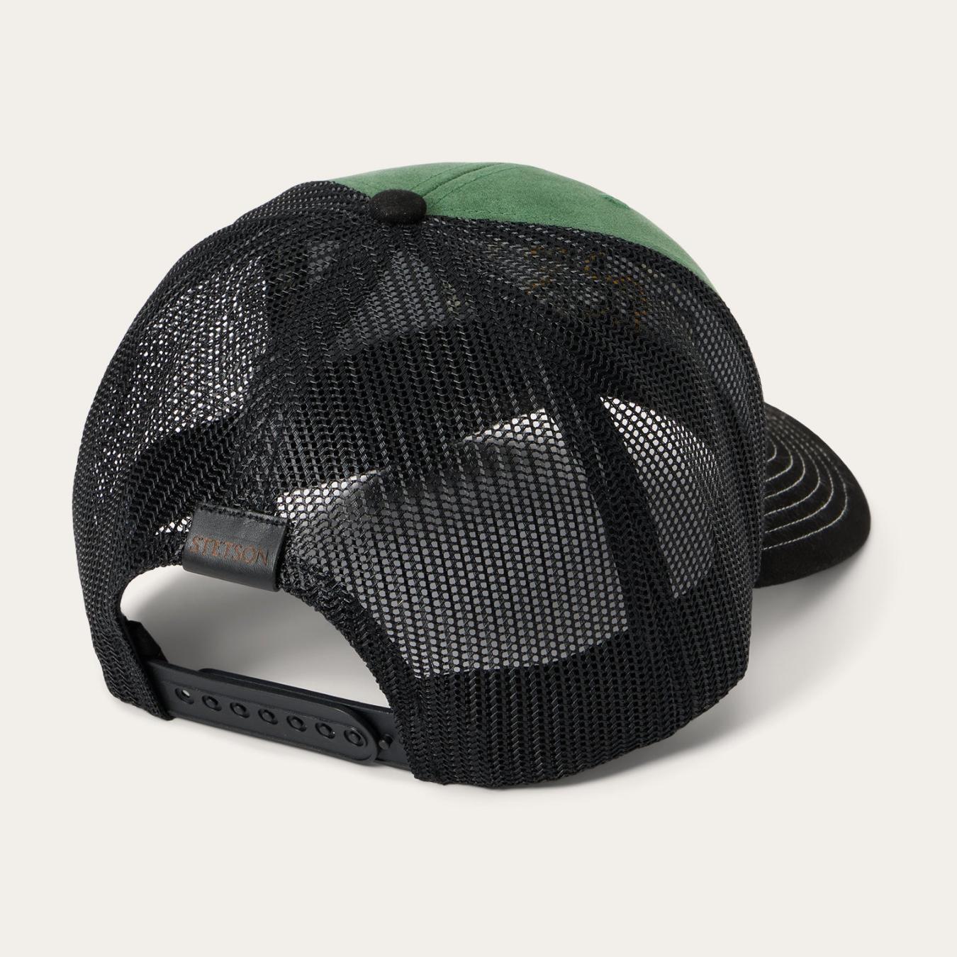 Men/Women Caps & Truckers Stetson Olive Cowboy Trucker Cap Olive