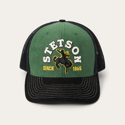 Men/Women Caps & Truckers Stetson Olive Cowboy Trucker Cap Olive