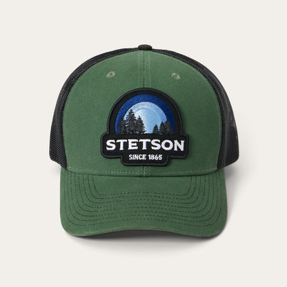 Men/Women Caps & Truckers Stetson Olive Sunset Trucker Cap Olive
