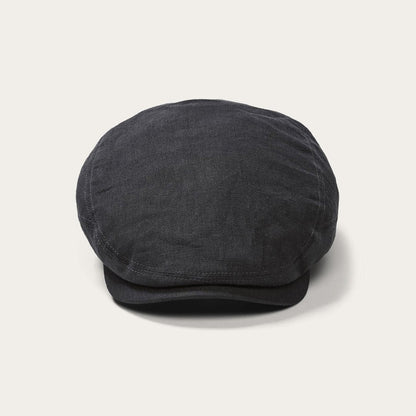 Men/Women Caps & Truckers Stetson Premium Linen Driver Cap Black