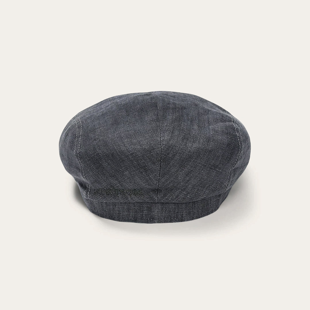 Men/Women Caps & Truckers Stetson Premium Linen Driver Cap Denim Grey