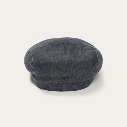 Men/Women Caps & Truckers Stetson Premium Linen Driver Cap Denim Grey