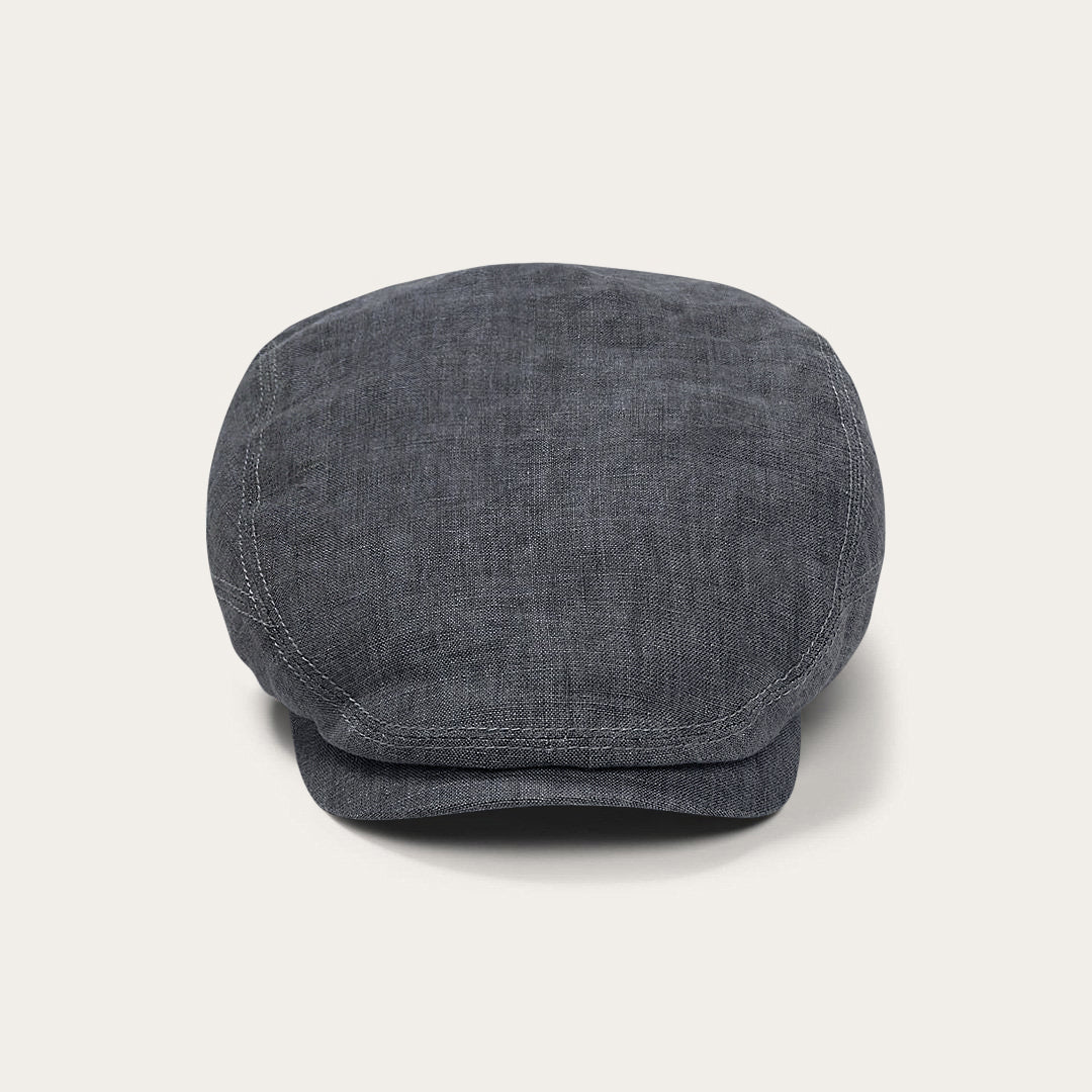 Men/Women Caps & Truckers Stetson Premium Linen Driver Cap Denim Grey