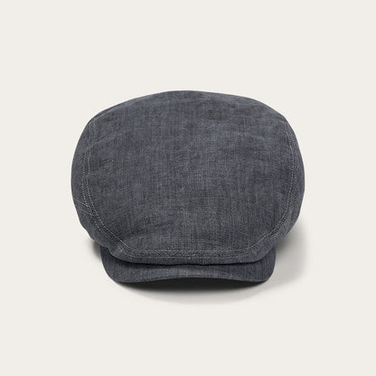 Men/Women Caps & Truckers Stetson Premium Linen Driver Cap Denim Grey