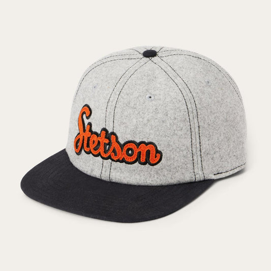 Men/Women Caps & Truckers Stetson Retro Script Baseball Cap Grey