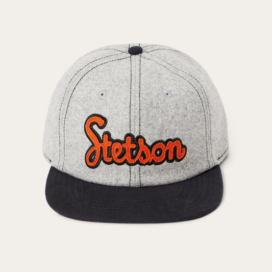 Men/Women Caps & Truckers Stetson Retro Script Baseball Cap Grey
