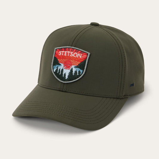 Men/Women Caps & Truckers Stetson Sunset Baseball Cap Olive