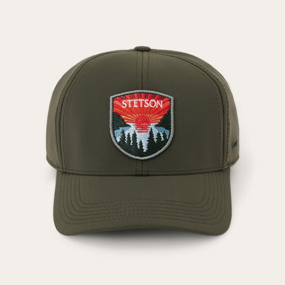 Men/Women Caps & Truckers Stetson Sunset Baseball Cap Olive