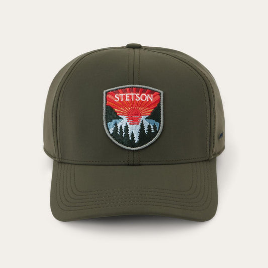 Men/Women Caps & Truckers Stetson Sunset Baseball Cap Olive