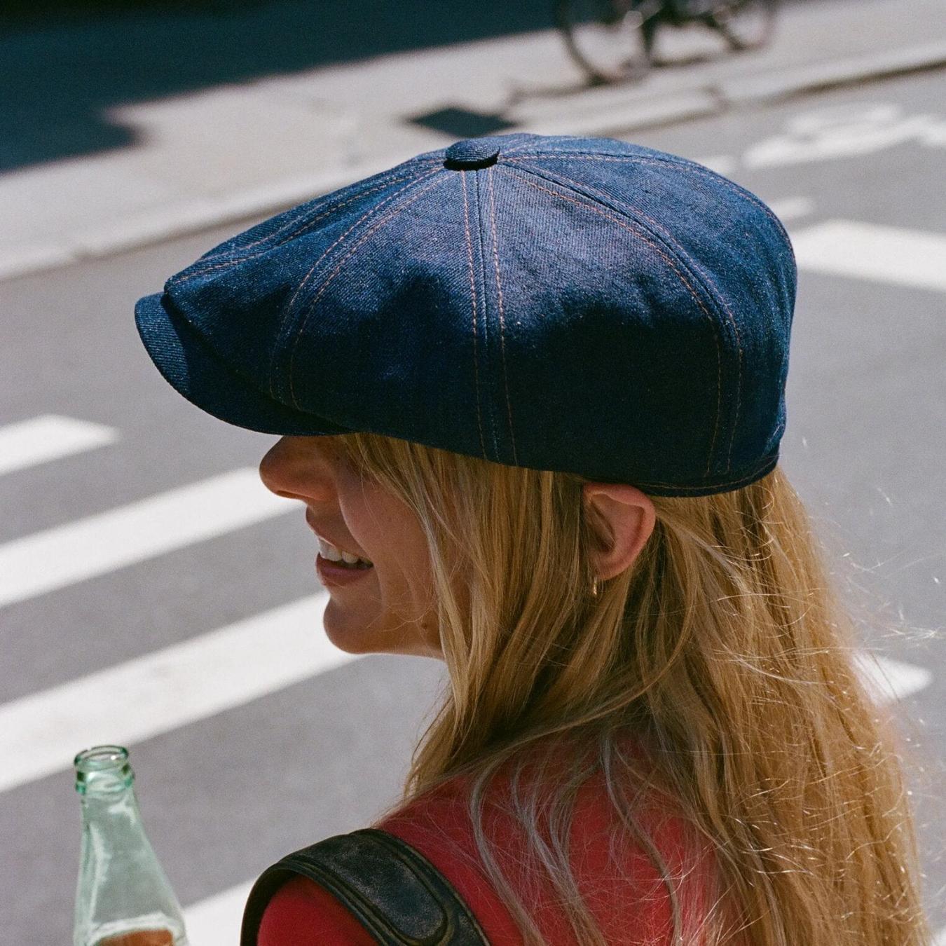 Men/Women Caps & Truckers Stetson Sustainable Denim Hatteras Dark Denim