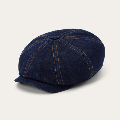 Men/Women Caps & Truckers Stetson Sustainable Denim Hatteras Dark Denim