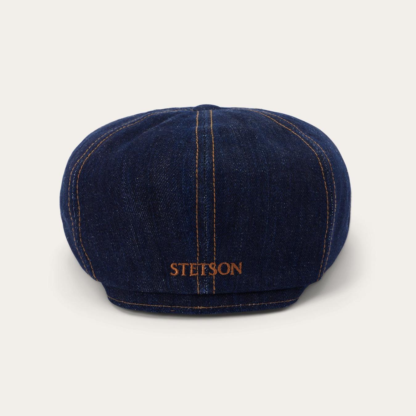 Men/Women Caps & Truckers Stetson Sustainable Denim Hatteras Dark Denim
