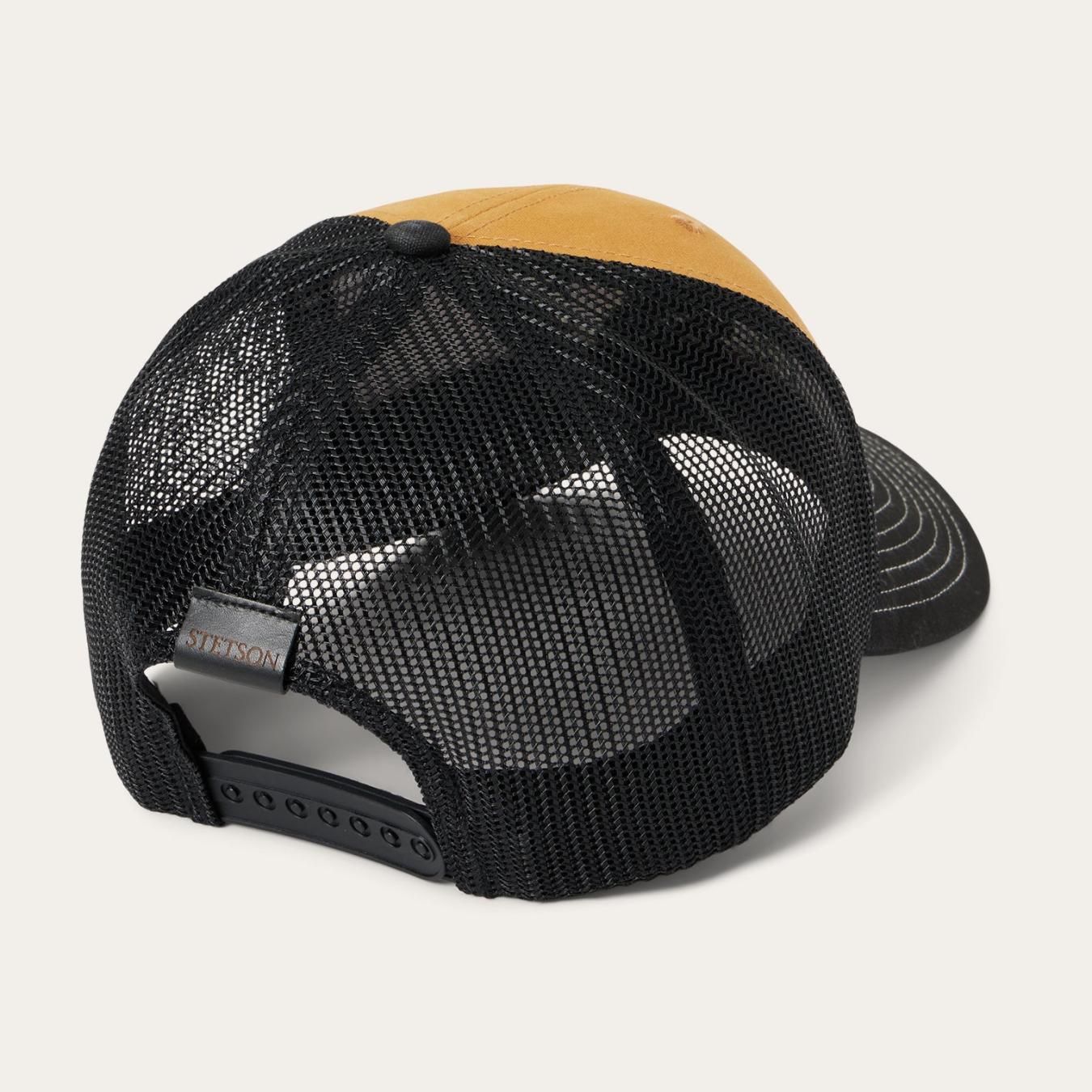 Men/Women Caps & Truckers Stetson Tan Cowboy Trucker Cap Tan