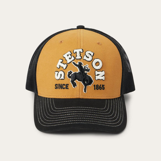 Men/Women Caps & Truckers Stetson Tan Cowboy Trucker Cap Tan