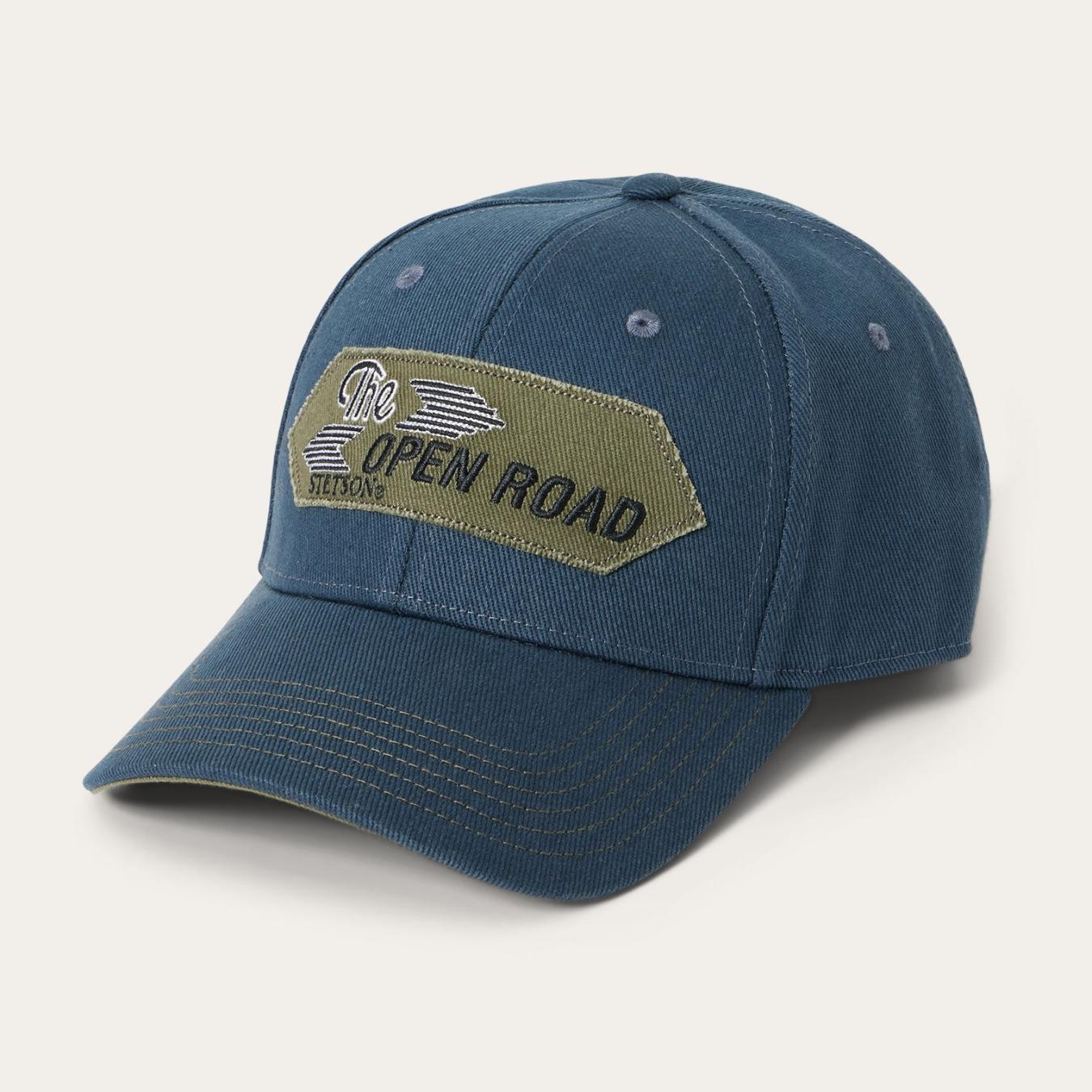 Men/Women Caps & Truckers Stetson The Open Road Baseball Cap Blue