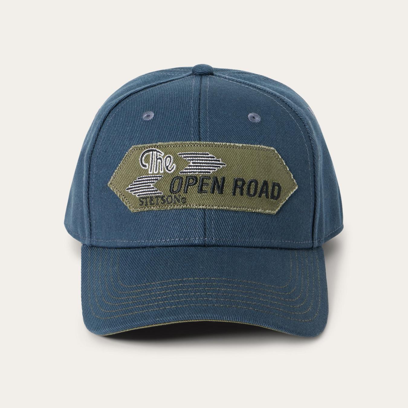 Men/Women Caps & Truckers Stetson The Open Road Baseball Cap Blue