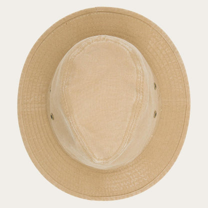 Men/Women Caps & Truckers Stetson Traveller Delave Organic Cotton Olive