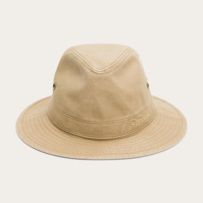 Men/Women Caps & Truckers Stetson Traveller Delave Organic Cotton Olive