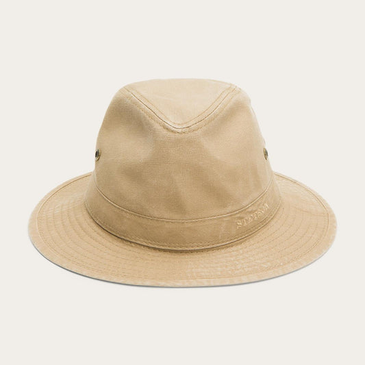 Men/Women Caps & Truckers Stetson Traveller Delave Organic Cotton Olive
