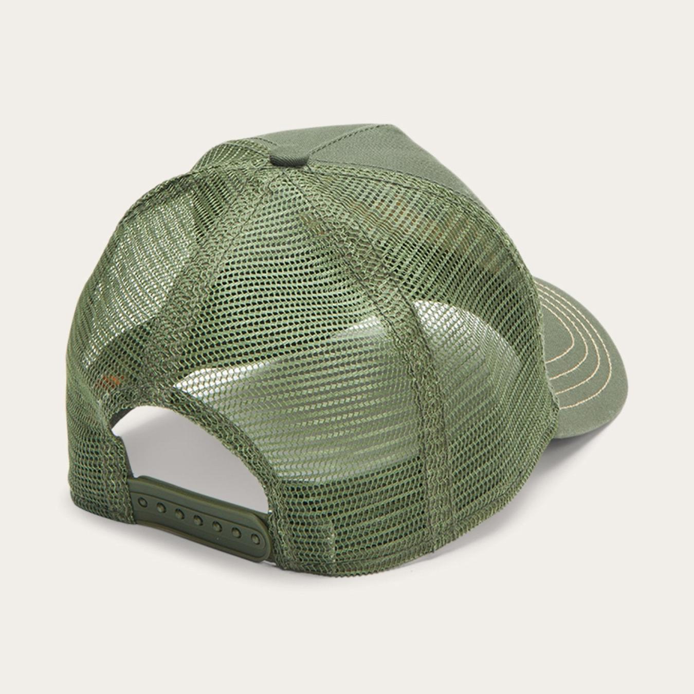 Men/Women Caps & Truckers Stetson Trucker Cap American Heritage Classic Olive