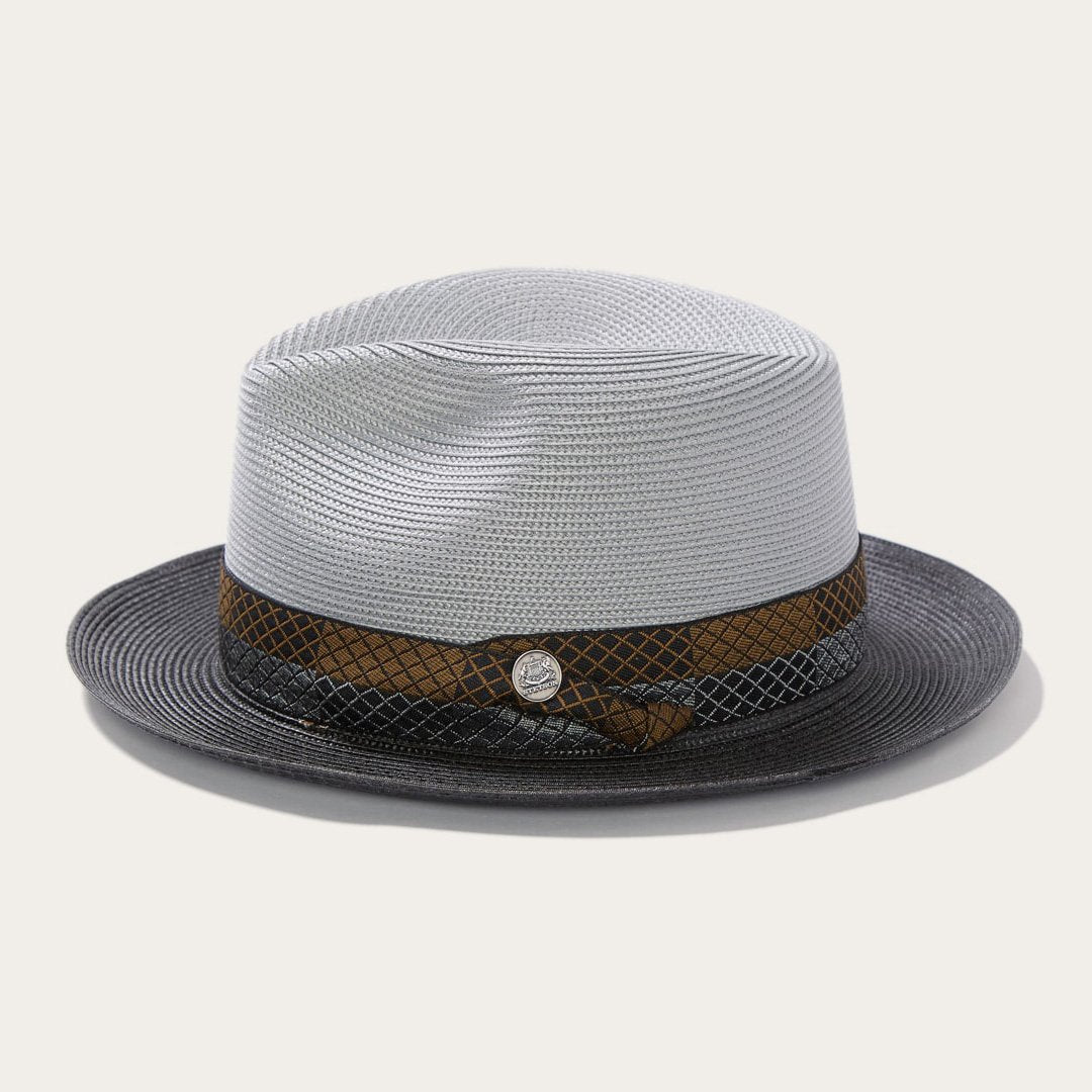 Men/Women Fedora Stetson Andover Milan Fedora Grey Black