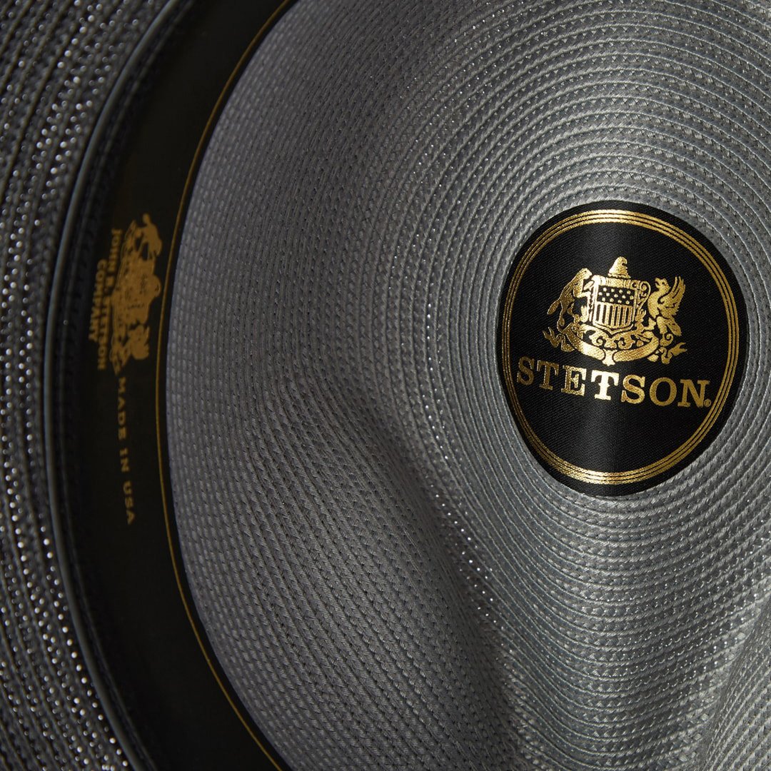 Men/Women Fedora Stetson Andover Milan Fedora Grey Black
