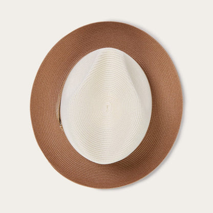 Men/Women Fedora Stetson Andover Milan Fedora Ivory Cognac