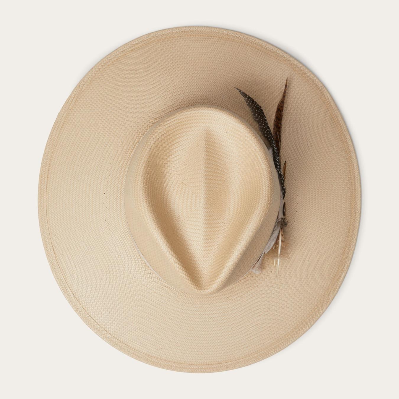 Men/Women Fedora Stetson Atacama Straw Fedora Silverbelly