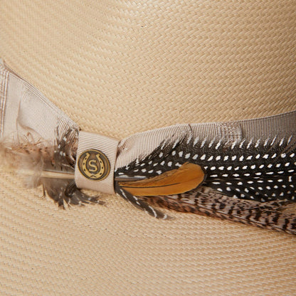 Men/Women Fedora Stetson Atacama Straw Fedora Silverbelly
