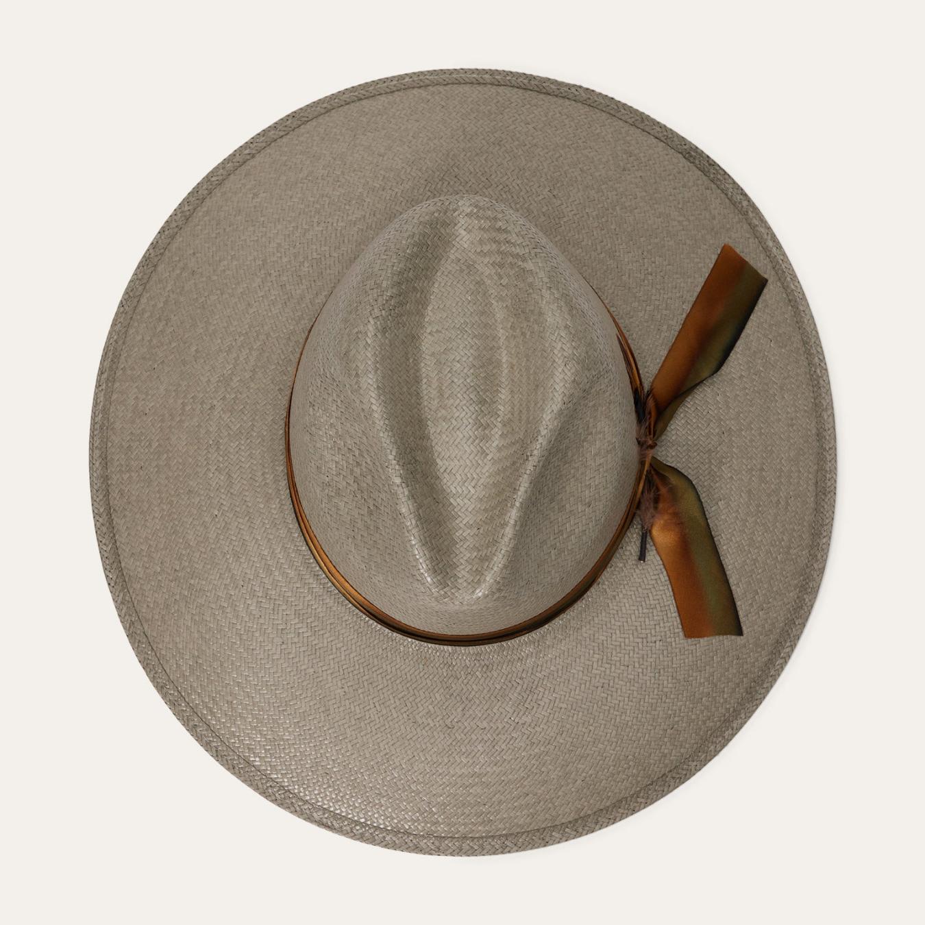 Men/Women Fedora Stetson Caelus Straw Fedora Seafoam