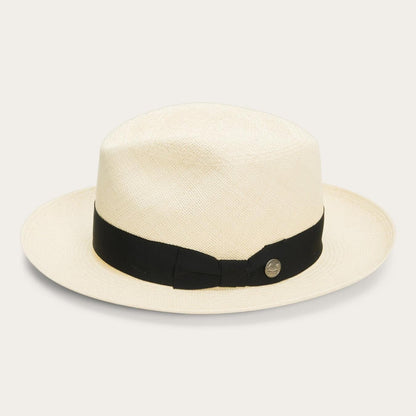 Men/Women Fedora Stetson Center Dent Panama Fedora Natural