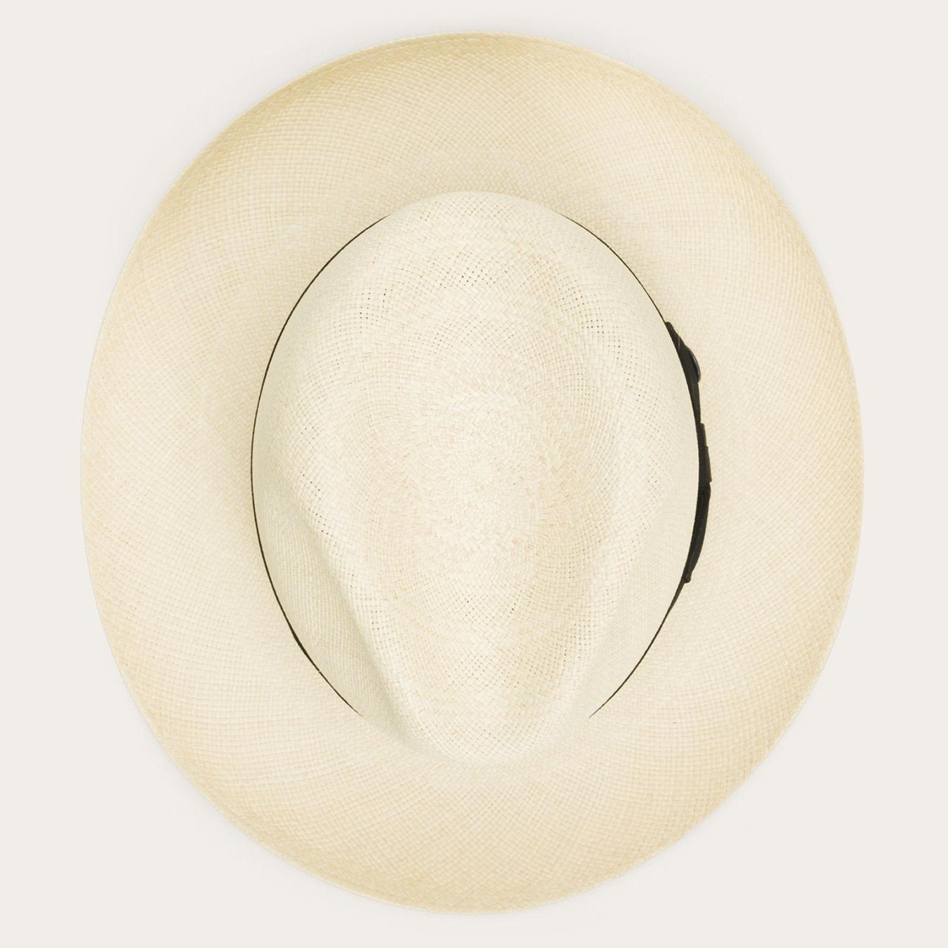 Men/Women Fedora Stetson Center Dent Panama Fedora Natural