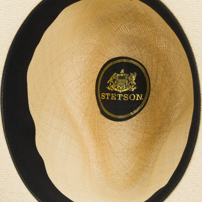 Men/Women Fedora Stetson Center Dent Panama Fedora Natural