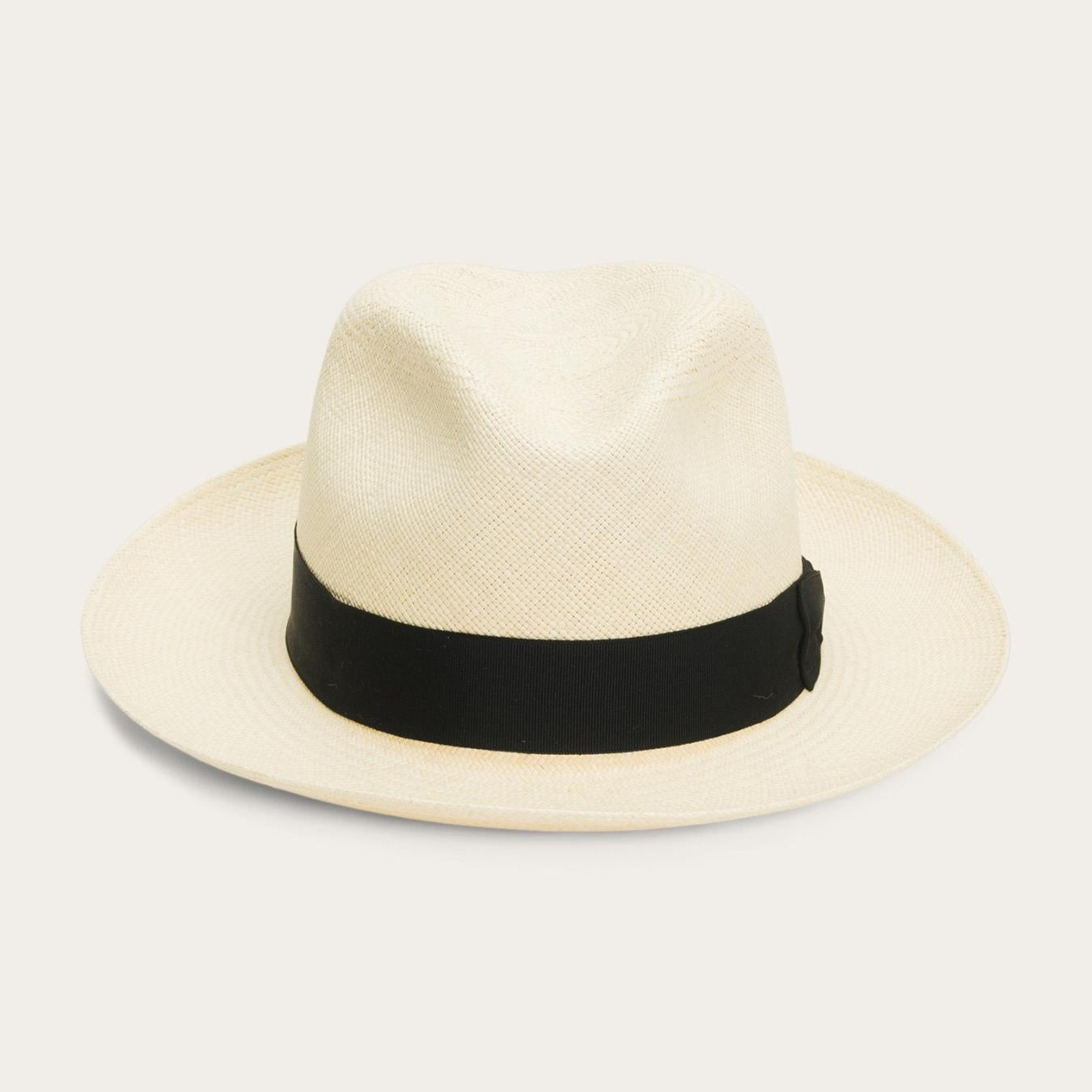 Men/Women Fedora Stetson Center Dent Panama Fedora Natural
