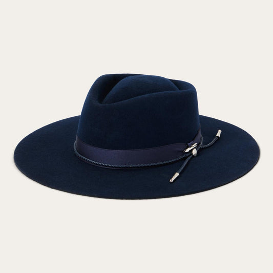 Men/Women Fedora Stetson Dylan Navy