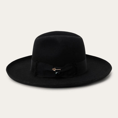 Men/Women Fedora Stetson Eureka Black